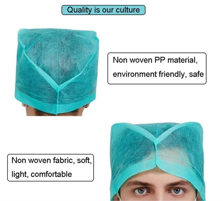 disposable surgical cap
